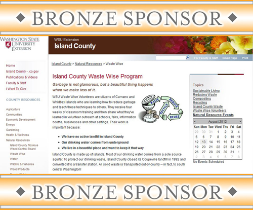 WSU Island County Waste Wise Program WSU Island County Waste Wise Program