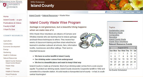 Senior Services of Island County, Whidbey Island Coupon Book